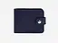 Кожаный портмоне Mini 2.2 темно-синий - миниатюра 1