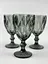 Набор бокалов для вина Glassware 6шт Подарочные цветные стеклянные фужеры для коктейлей 300мл Серый - миниатюра 4
