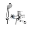 Змішувач для ванни Troya FOB3-A134 одноважільний з душовим набором Хром 30412 - мініатюра 1