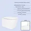 Набір Q-tap Nest 4 в 1 підвісний унітаз Crow Ultra Quiet 520x360x290 + комплект інсталяції QT05335172W48205 - мініатюра 2