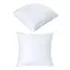 Подушка "White" микрофибра, силиконизированное волокно, молния, 70х70см, белая /1/ - миниатюра 1