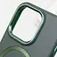 Шкіряний чохол Epik SnapCase with MagSafe для Apple iPhone 16 Pro 6.3 Green - мініатюра 4