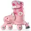 Роликовые коньки YVolution Twista размер 30-34 розовый - миниатюра 3
