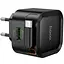 МЗП Hoco C154A Changer With Retractable Cable Type-C PD20W+QC3.0 (1USB-C) Black - мініатюра 4