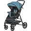 Детская прогулочная коляска-книга Bambi M 5723 Viva Pine blue Голубая - миниатюра 1
