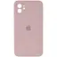 Чохол Epik Silicone Case Square Full Camera Protective AA для Apple iPhone 11, 6.1 Рожевий/Pink Sand - мініатюра 1