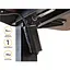 Комп'ютерний ігровий стіл Mealux PowerDesk Lite Black (EVO-201 Lite B/B) [111796] - мініатюра 4
