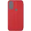 Шкіряний чохол-книжка Classy для Motorola Moto E40 Червоний - мініатюра 4