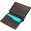 Шкіряний чоловічий гаманець Grande Pelle 8х10х1.5 см acs0027529 - мініатюра 3