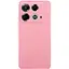 Чехол TPU GETMAN Liquid Silk Full Camera для Infinix Note 40 4G Розовый / Pink - миниатюра 1