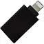 Перехідник OTG USB 2.0 AF-Lightning Apple, чорний, RTL - мініатюра 1