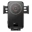 Автодержатель для телефона с БЗП Baseus Wisdom Pro Auto Coil Alignment Car Mount Wireless Charger Air Outlet Version Cosmic черный - миниатюра 3