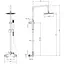 Душевая система Corso с термостатическим смесителем (9663400) - миниатюра 2