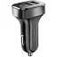 Автомобільний зарядний пристрій Usams CC087 C13 2.1A Dual USB Car Charger Чорний - мініатюра 1