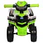 Каталка-толокар Bambi Racer M 3502-2-5 Муза, зі світловими ефектами, на батарейках, чорна-зелена - мініатюра 4