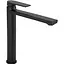 Смеситель для умывальника Rea Verso black высокий REA-B7902 Черный матовый - миниатюра 1
