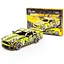 Деревянный 3D конструктор Muscle car GT PuzzleOk Puz-00638 162 детали желтый - миниатюра 1