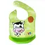 Детский слюнявчик Коровка MGZ-0602(Green) со съемным карманом - миниатюра 1