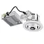Светильник Downlight потолочный Brille 166239 DL-03 WS 2x13W WH врезной - миниатюра 2
