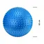 Мяч для фитнеса (фитбол) Cornix 65 см массажный Anti-Burst Blue XR-0483 - миниатюра 7