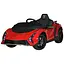Електромобіль дитячий Bambi Lamborghini M 5100EBLR-3 з пультом керування Червоний - мініатюра 1