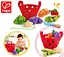 Игровой набор Hape E3167 Корзина с овощами набор текстильных игрушек - миниатюра 7