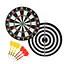 Дартс классический Cornix Dartboard Game 2 в 1 36.5 см + 2 комплекта дротиков XR-0391 - миниатюра 1