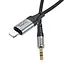 AUX кабель Hoco UPA26 Lightning to Jack 3.5 1 м чорний - мініатюра 5
