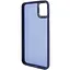Чохол Epik TPU+PC Lyon Frosted для Samsung Galaxy A06 Navy Blue - мініатюра 3