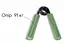 Кістьовий еспандер EasyFit Hand Grip PRO 91 кг зелений (200 lb) (EF-1902-200) - мініатюра 4