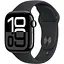 Apple Watch Series 10 GPS 42mm Jet Black Aluminum Case with Black Sport Band M/L MWWF3 - миниатюра 1