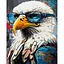 Набір для розпису по номерах Крутий орел, Strateg, 40x50 см, GS1291 - мініатюра 1