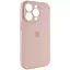 Чохол Epik Silicone Case Full Camera Protective (AA) для Apple iPhone 13 Pro (6.1) Рожевий/Pink Sand - мініатюра 2