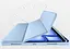 Чехол-книжка CDK для Apple iPad Air 13" M3 2025 экокожа/силикон Smart Case cлот cтилус (017899) white ice - миниатюра 3