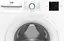 Стиральная машина Beko фронтальная 7 кг 1200 A+++ (-10%) 49 см дисплей инвертор ПАВ белый - миниатюра 5