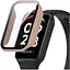 Чохол-накладка DK для Xiaomi Redmi Smart Band 2 Пластик Gloss Glass Full Cover (015558) (pink) - мініатюра 1