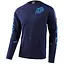 Велоджерси Troy Lee Designs Sprint Ultra Jersey Mono Navy S (1106-356906012) - миниатюра 1