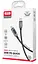 Кабель XO NB-Q203A Digital display data Lightning cable 20W Черный - миниатюра 2