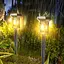 Вуличні садові сонячні світильники Ground Plug Light YT-885B 4 шт. на сонячних батареях підсвічування газону - мініатюра 6