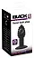 Анальна пробка з вібрацією Orion Black Velvets Twist plug 10.7 см (чорний) - мініатюра 7
