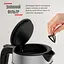 Електрочайник Tefal Glass Kettle 1.7 л скло з підсвіткою чорно-срібний kuh0015297 - мініатюра 9