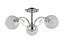 Стельовий світильник G 07468/3 хром - мініатюра 2