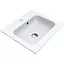 Умивальник Miraggio Della 500 mirasoft 0001068, Білий матовий - мініатюра 1