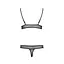 Комплект белья Passion ERZA Set black L/XL - миниатюра 4