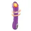 Вібратор Fantasy Prometheus 22 см (фіолетовий) - мініатюра 4