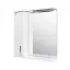 Зеркало со шкафчиком Kraft Прима левое 55 см Белый 30412 - миниатюра 2