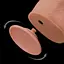 Фаллоимитатор LoveToy Sliding-Skin Dual Layer Dong King Sized 34 см телесный - миниатюра 8