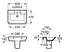 Умивальник Roca Gap A327473000, Білий - мініатюра 3