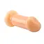 Анальная пробка Prof.Jason C Small Slim Dildo 9 см (телесный) - миниатюра 4