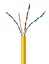 Кабель UTP 5e (бухта, 305м) Cablexpert Yellow UPC-5004E-SOL-Y - мініатюра 1
